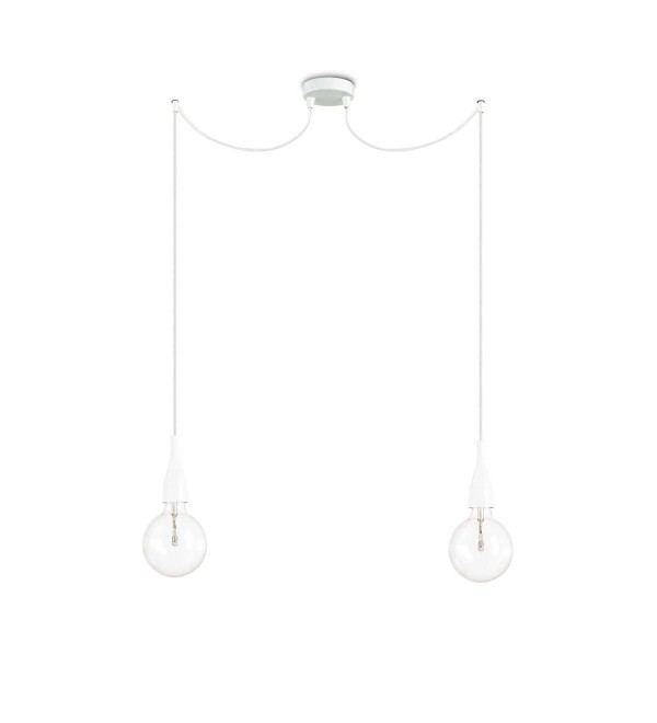 Светильник подвесной Ideal Lux Minimal SP2 Белый E27 112718