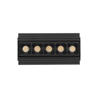 Светильник встраиваемый Ideal Lux Lika FI Trimless 12W 3000K LED Черный 206226