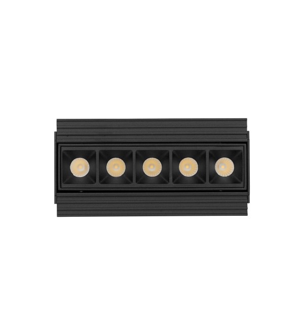 Светильник встраиваемый Ideal Lux Lika FI Trimless 12W 3000K LED Черный 206226