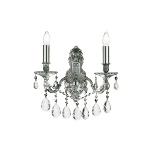Светильник настенный Ideal Lux Gioconda AP2 Серебро E14 044910