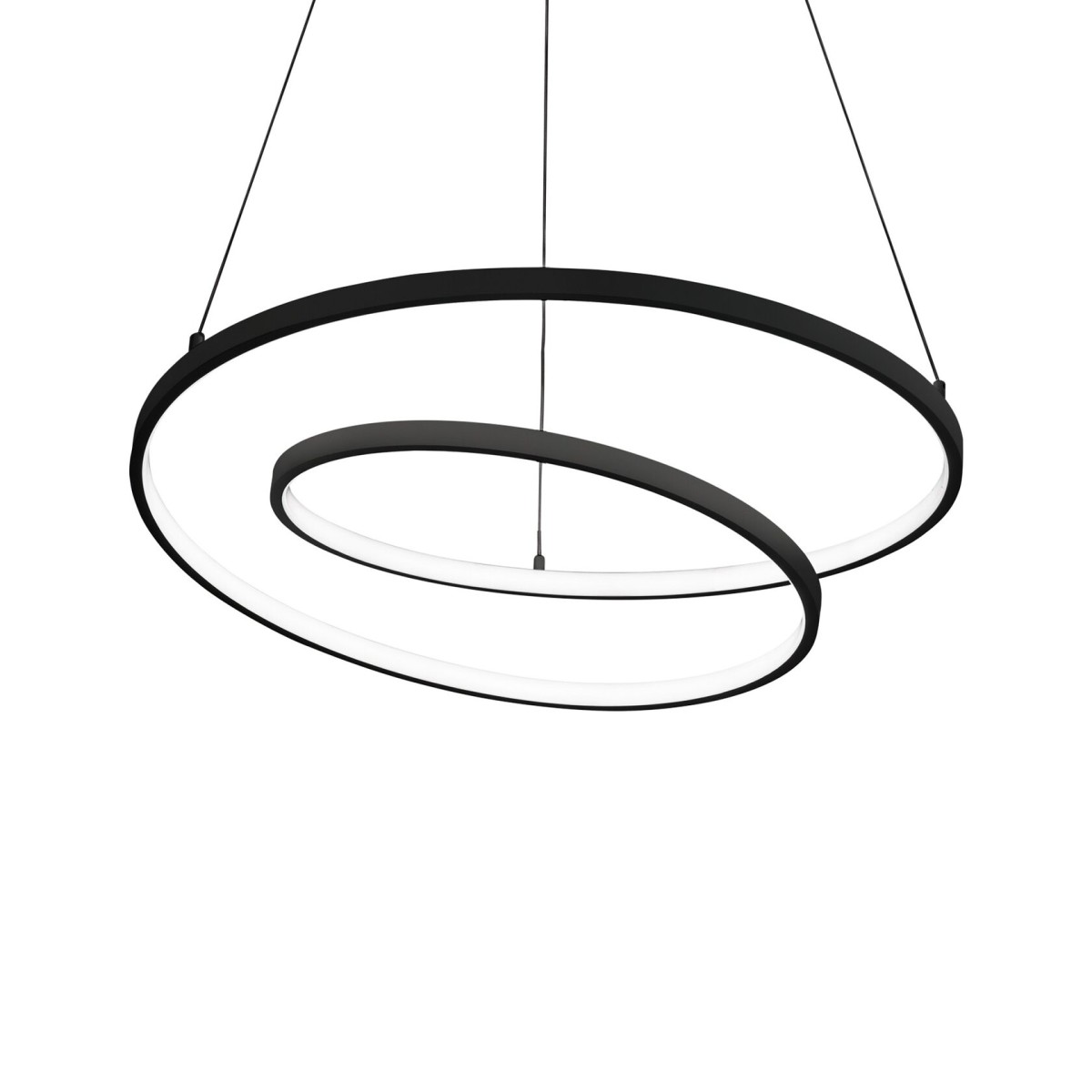 Люстра подвесная Ideal Lux Oz SP D080 On-Off 2700K Черный LED 342412