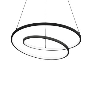 Люстра подвесная Ideal Lux Oz SP D080 On-Off 2700K Черный LED 342412