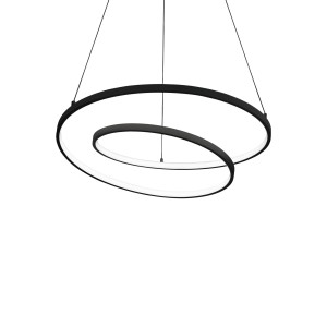 Люстра подвесная Ideal Lux Oz SP D060 DALI 3000K Черный LED 304557