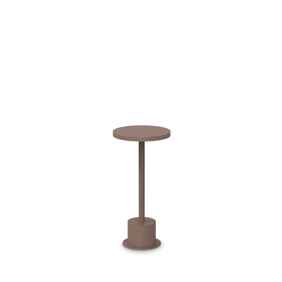 Светильник уличный настольный Ideal Lux Toffee PT D16 H25 Кофе Аккумулятор 3000К LED 347813