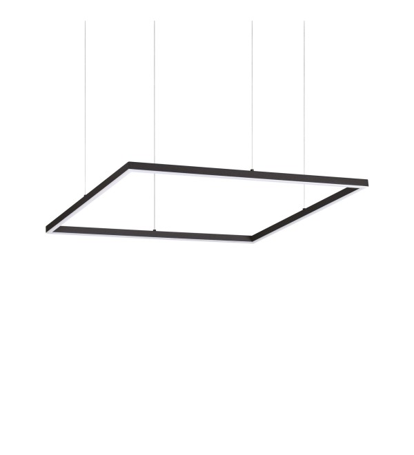 Люстра подвесная Ideal Lux Oracle Slim SP D070 Square On-Off Черный 3000К 259185