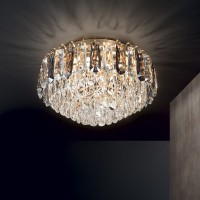 Люстра потолочная Ideal Lux Magnolia PL7 Золото G9 241296