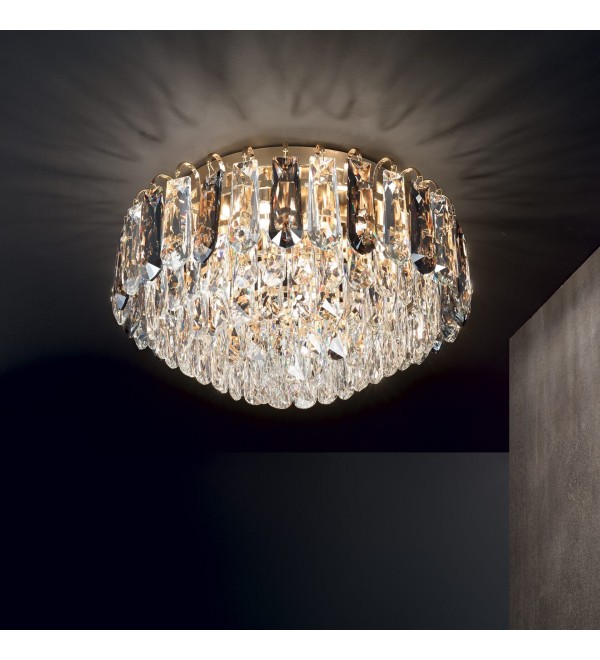 Люстра потолочная Ideal Lux Magnolia PL7 Золото G9 241296