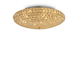 Люстра потолочная Ideal Lux King PL9 Золото G9 073262