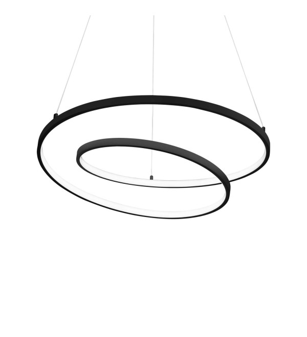 Люстра подвесная Ideal Lux Oz SP D080 On-Off 3000K Черный LED 269450