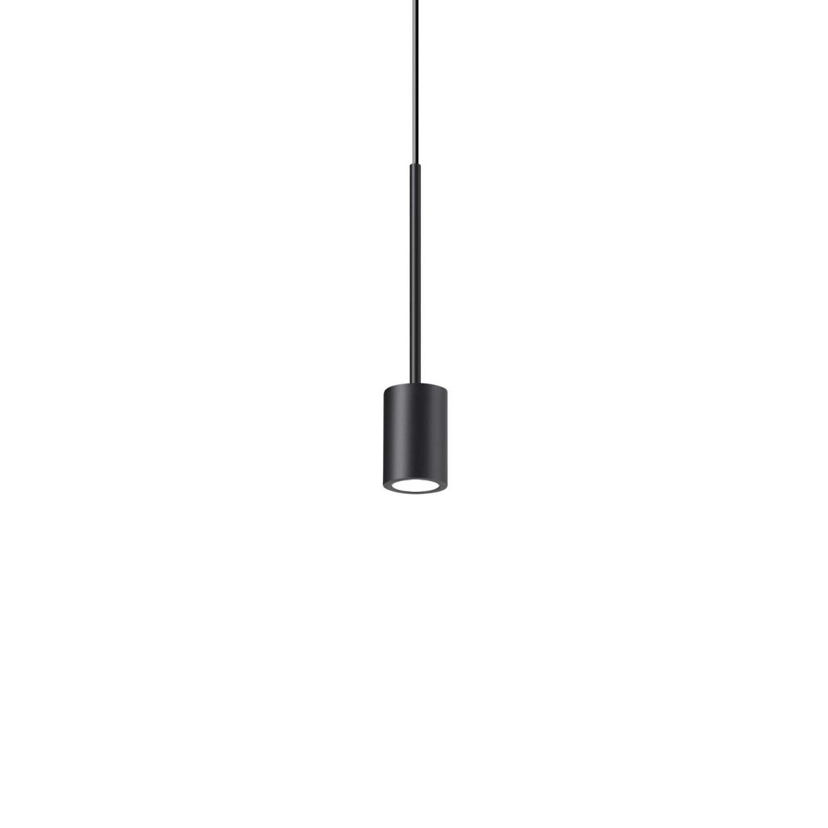 Светильник подвесной Ideal Lux Archimede SP Cilindro Черный 3000К 328331