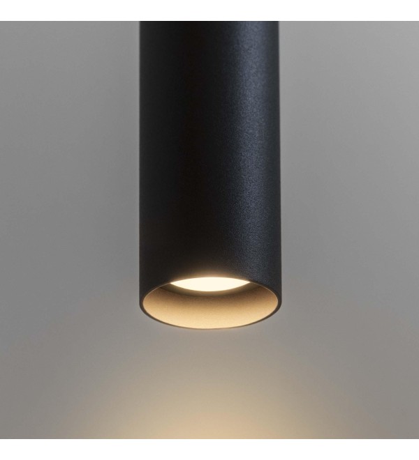 Светильник подвесной Ideal Lux Look LED SP1 Round D30 H400 Черный 156699