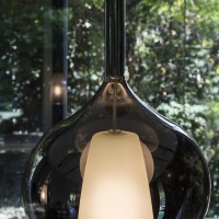 Светильник подвесной Ideal Lux Kalique SP1-2 D18 Голубой E27 360041