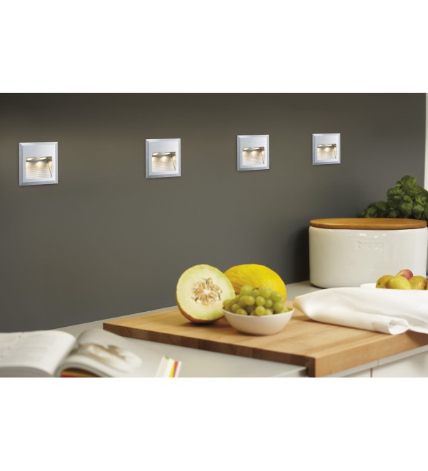 Светильник встраиваемый Paulmann Special Line Wall LED Quadro Алюминий 93753