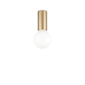 Светильник потолочный Ideal Lux Petit PL1 Латунь E27 233031
