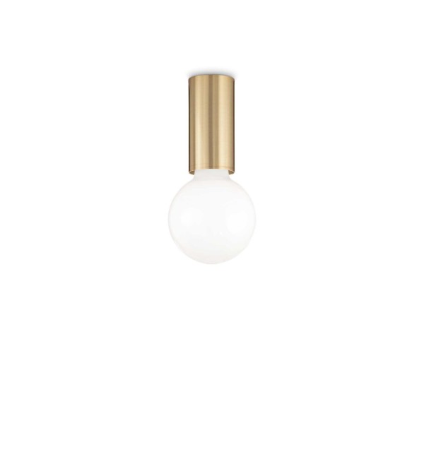 Светильник потолочный Ideal Lux Petit PL1 Латунь E27 233031