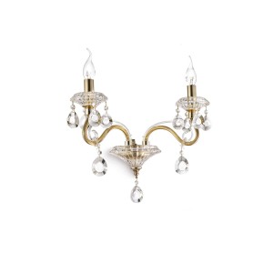Светильник настенный Ideal Lux Negresco AP2 Золото E14 087757