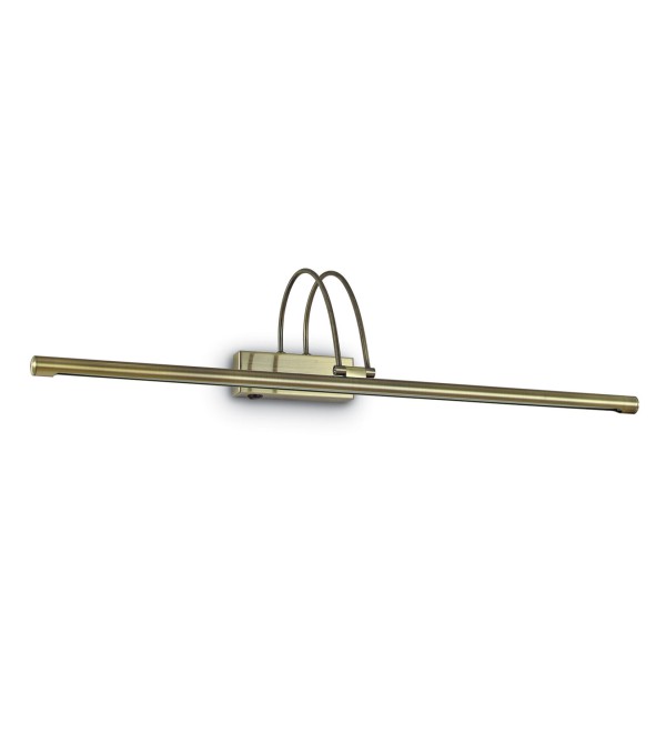 Светильник настенный Ideal Lux Bow AP2 D76 Античная латунь 3000К LED 121147