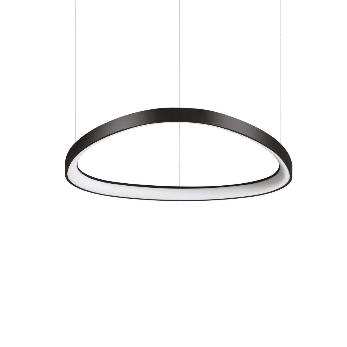 Люстра подвесная Ideal Lux Gemini SP D061 On-Off 3000K Черный LED 247267