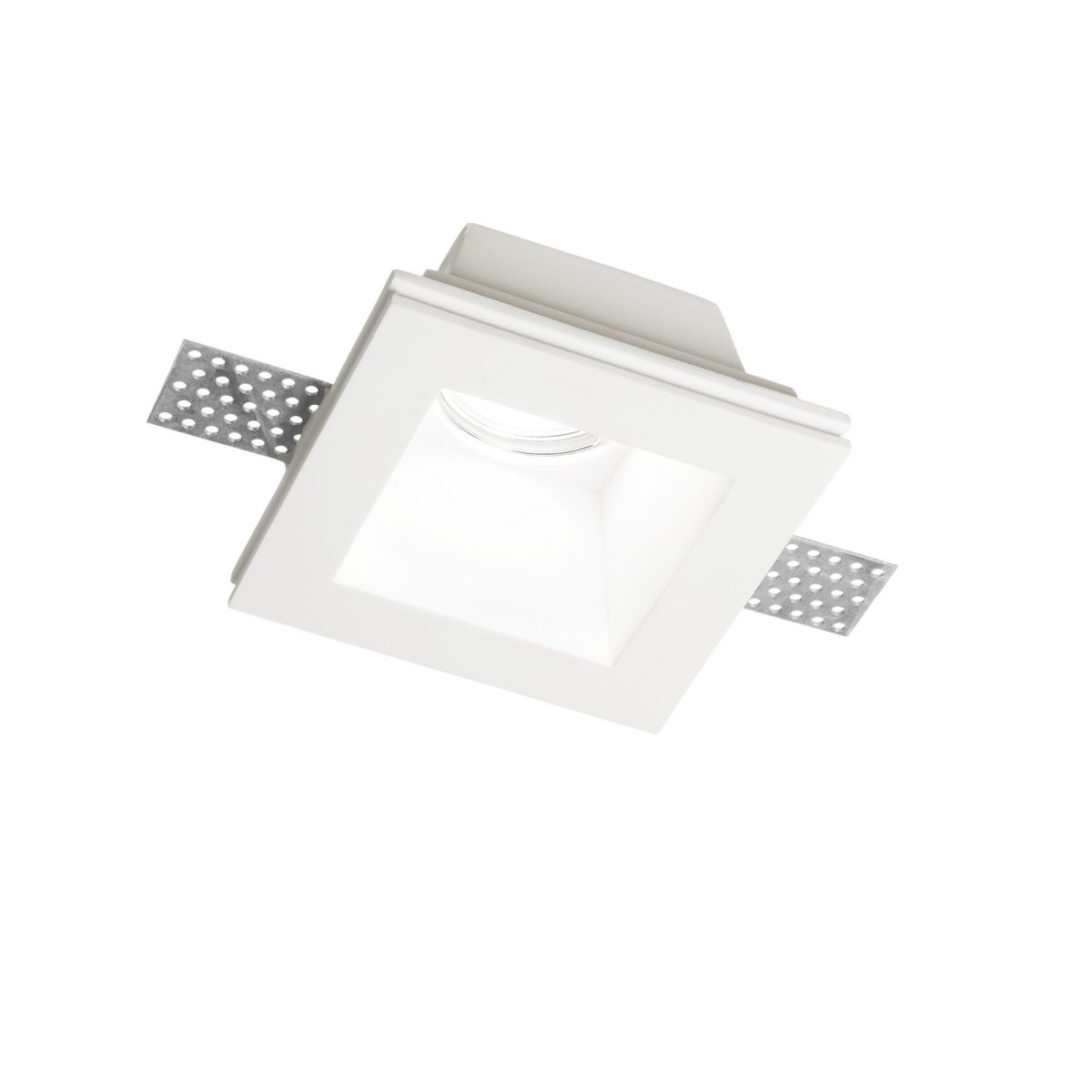 Светильник встраиваемый Ideal Lux Samba FI D70 Square Белый гипс GU10 139029