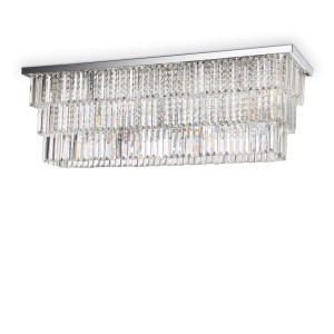 Люстра потолочная Ideal Lux Martinez PL8 Хром E14 166285