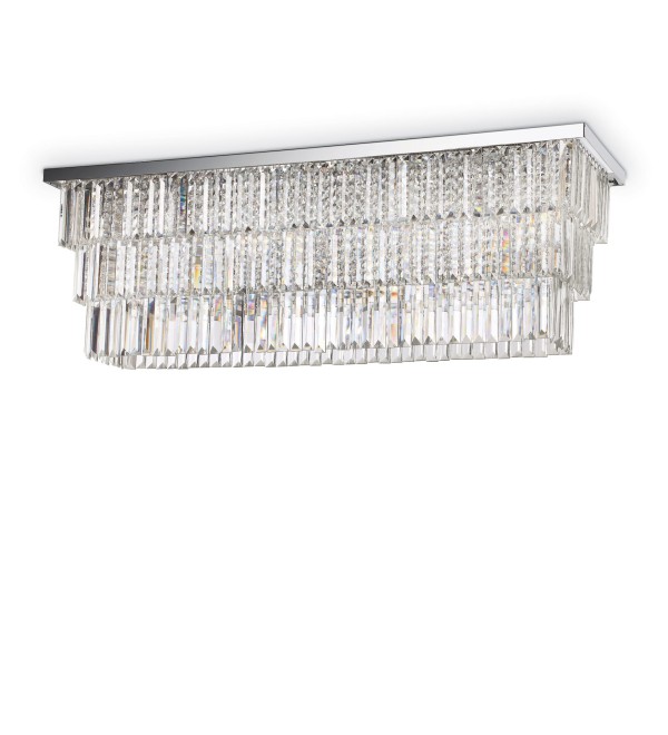 Люстра потолочная Ideal Lux Martinez PL8 Хром E14 166285