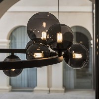Люстра потолочная Ideal Lux Perlage PL10 Серый C9 309286