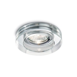 Светильник встраиваемый Ideal Lux Blues FI Round Прозрачный GU10 083254