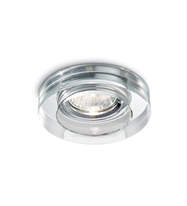 Светильник встраиваемый Ideal Lux Blues FI Round Прозрачный GU10 083254