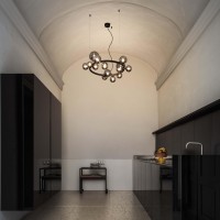 Люстра подвесная Ideal Lux Perlage SP30 Серый G9 296753