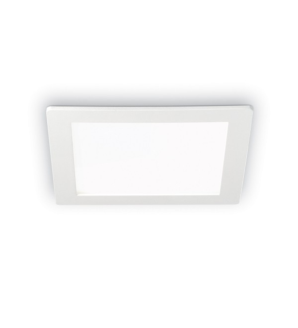 Светильник встраиваемый Ideal Lux Groove FI 20W Square Белый 3000K LED 124001