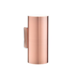 Светильник настенный Ideal Lux Look AP2 Round D60 H150 Медь GU10 164847