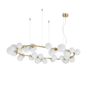 Люстра подвесная Ideal Lux Perlage SP30 Белый G9 296746