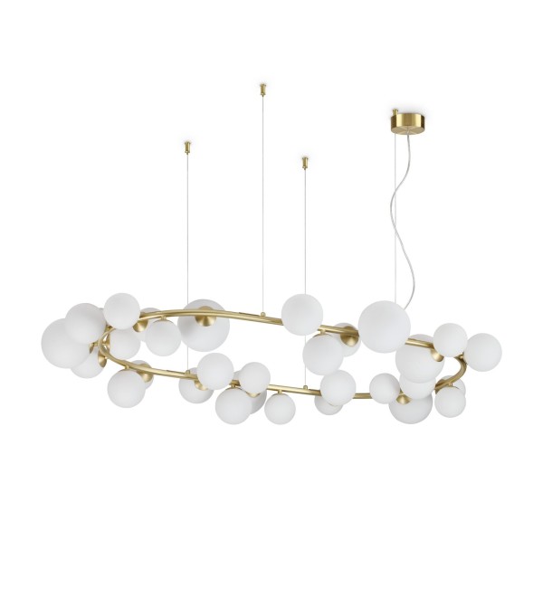Люстра подвесная Ideal Lux Perlage SP30 Белый G9 296746