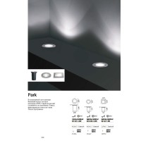 Светильник уличный Ideal Lux Park FI D120 Round IP67 Сталь GU10 032832