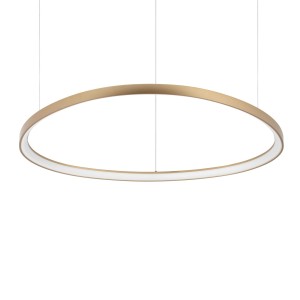 Люстра подвесная Ideal Lux Gemini SP D105 On-Off 3000K Латунь LED 307701