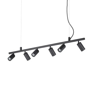 Светильник подвесной Ideal Lux Dynamite SP6 Черный GU10 231396