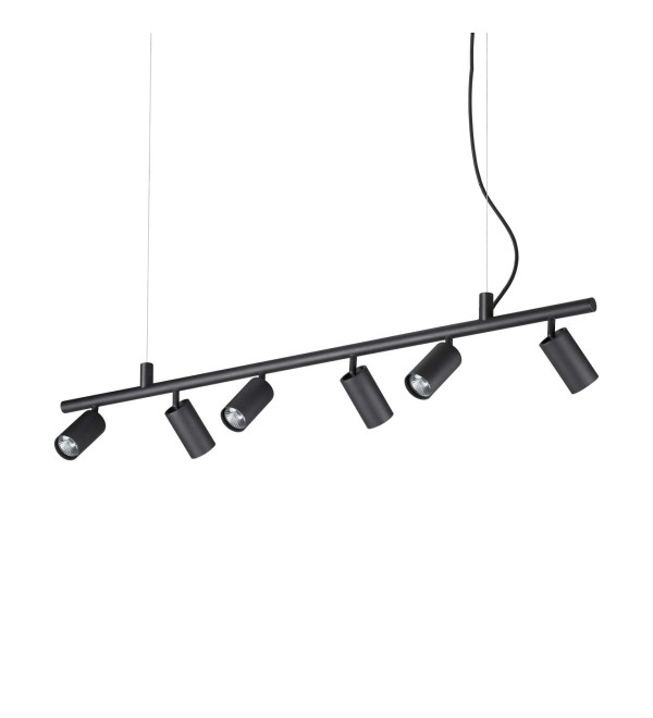 Светильник подвесной Ideal Lux Dynamite SP6 Черный GU10 231396