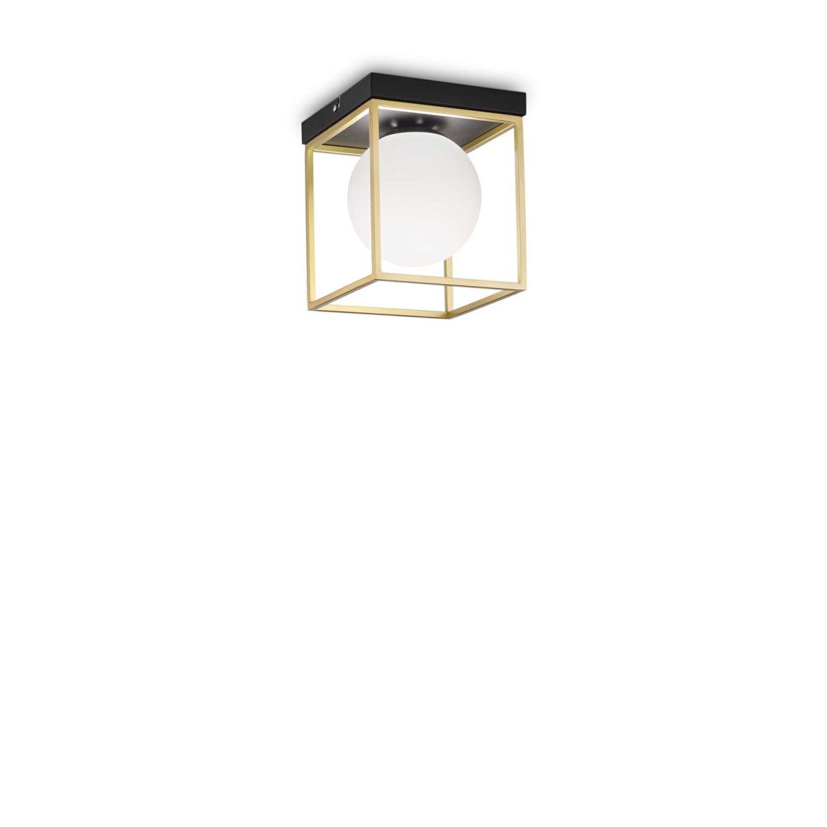 Светильник потолочный Ideal Lux Lingotto PL1 Латунь E14 198132