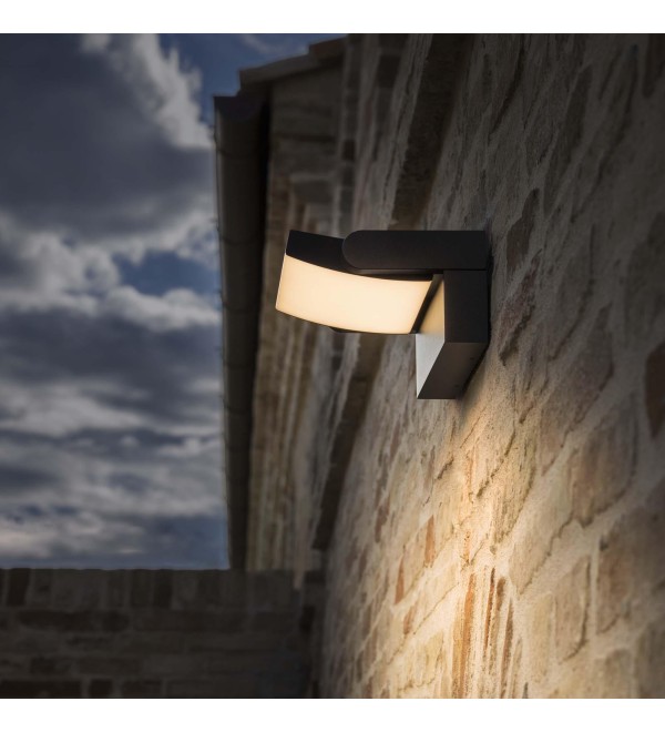 Светильник уличный Ideal Lux Swipe АР Sensor ДД Антрацит 3000К LED 287713