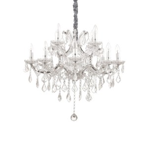 Люстра подвесная Ideal Lux Napoleon SP12 Хром E14 167251