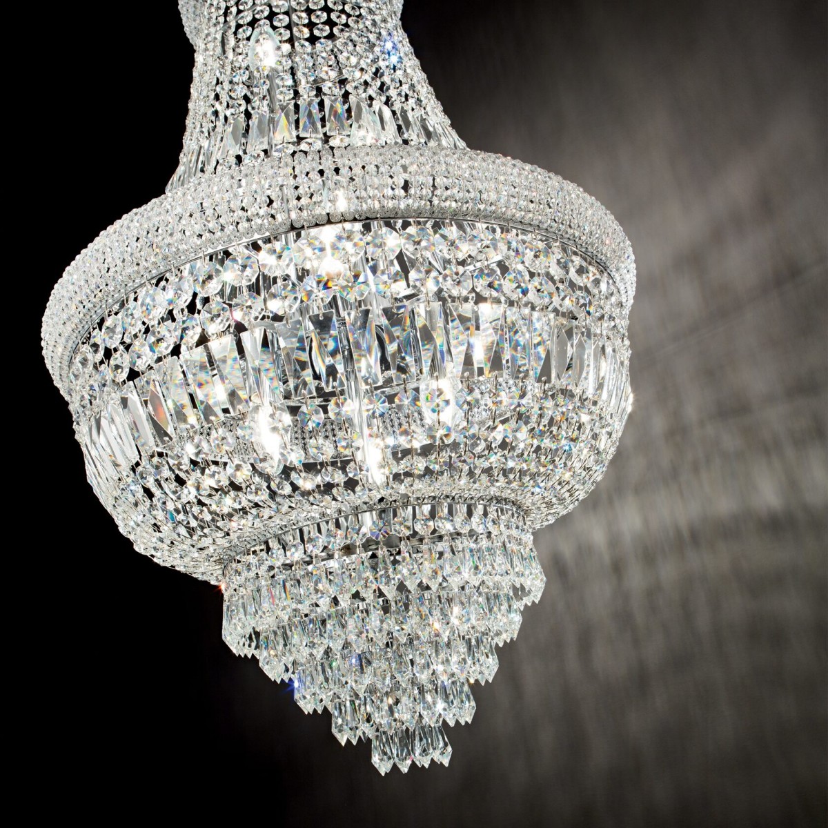 Люстра подвесная Ideal Lux Dubai SP24 Хром E14 243597