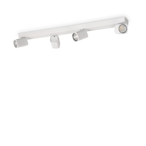 Светильник потолочный Ideal Lux Rudy PL4 Square Белый GU10 294827