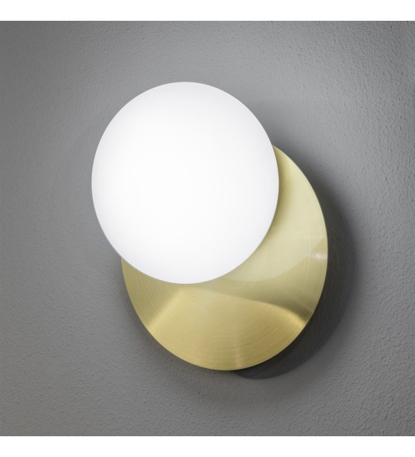 Светильник настенный Ideal Lux Ninfea AP2 G9 Латунь 346533