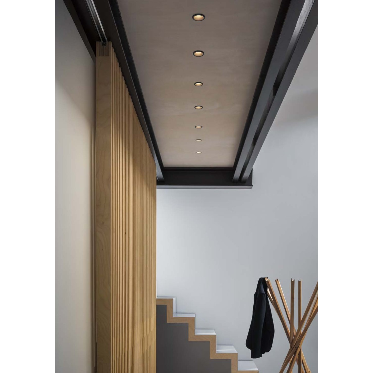 Светильник встраиваемый Ideal Lux Virus FI Черный 3000К LED 244846