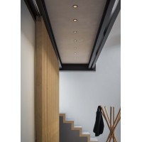 Светильник встраиваемый Ideal Lux Virus FI Черный 3000К LED 244846