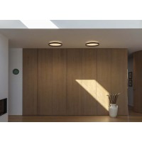 Светильник потолочный Ideal Lux Fly PL D45 2700K LED Черный 341170