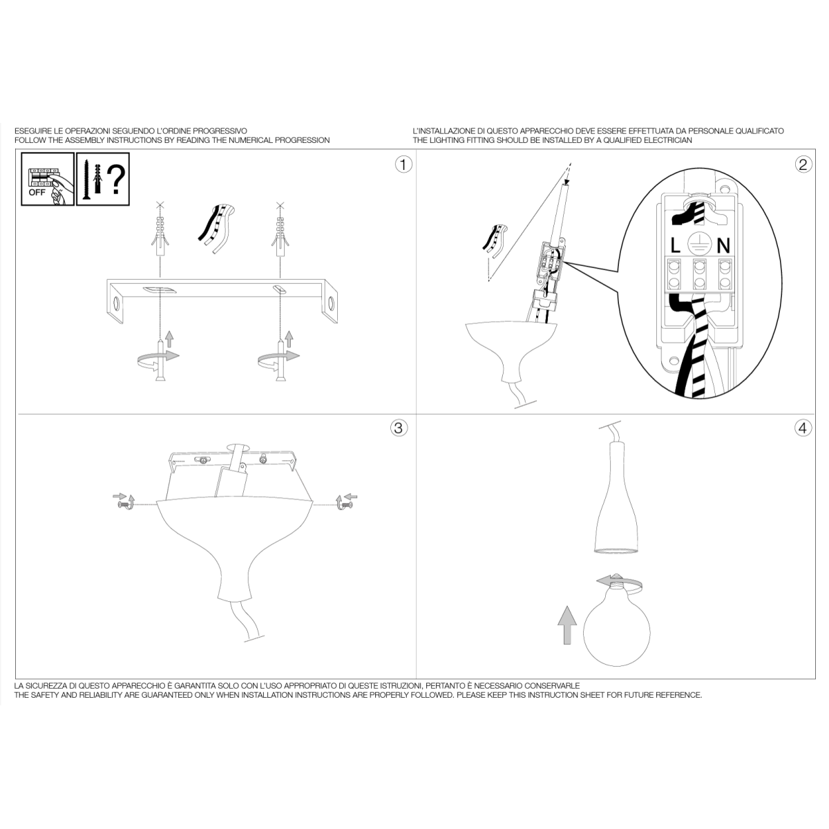 Светильник подвесной Ideal Lux Minimal SP1 Черный E27 009407