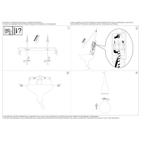 Светильник подвесной Ideal Lux Minimal SP1 Черный E27 009407