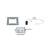 Светильник встраиваемый Paulmann Special Line Wall LED Quadro Алюминий 93753
