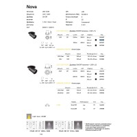 Светильник встраиваемый Ideal Lux Nova FI 12W 3000K LED Белый 248165